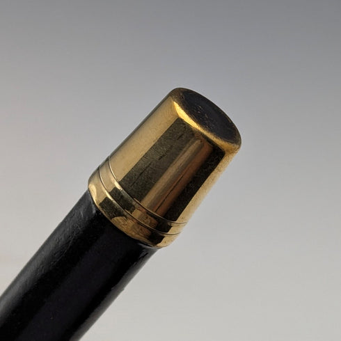 Antique British Gentleman's Antler L-Handle Walking Stick 86cm